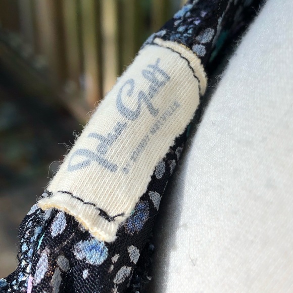 John Galt Strapless Floral Tie Dress - Picture 4 of 4